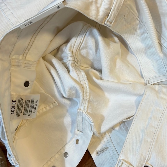 AGolde 90’s Pinch Waist Short High Rise Straight Size 29 NWT - Picture 13 of 16